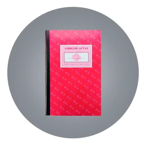 Libro De Acta 100 Hojas Auca